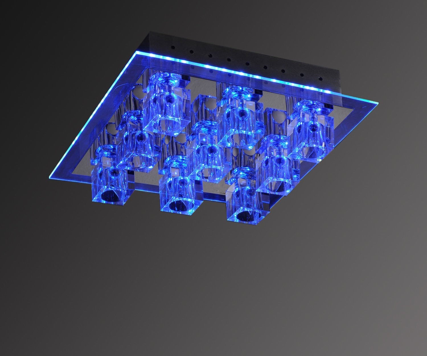 Schlafzimmer lampe led: deckenleuchte design lampe led lila ...
